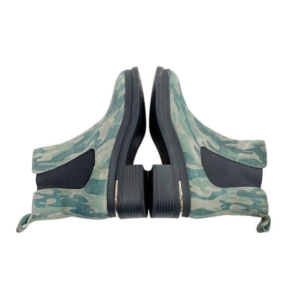 KENNETH COLE NEW YORK Levon 2.0 Olive Camo Welt Chelsea Boots - Picture 3 of 8